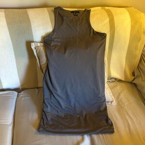 Forever 21 Gray Fitted Bodycon Dress